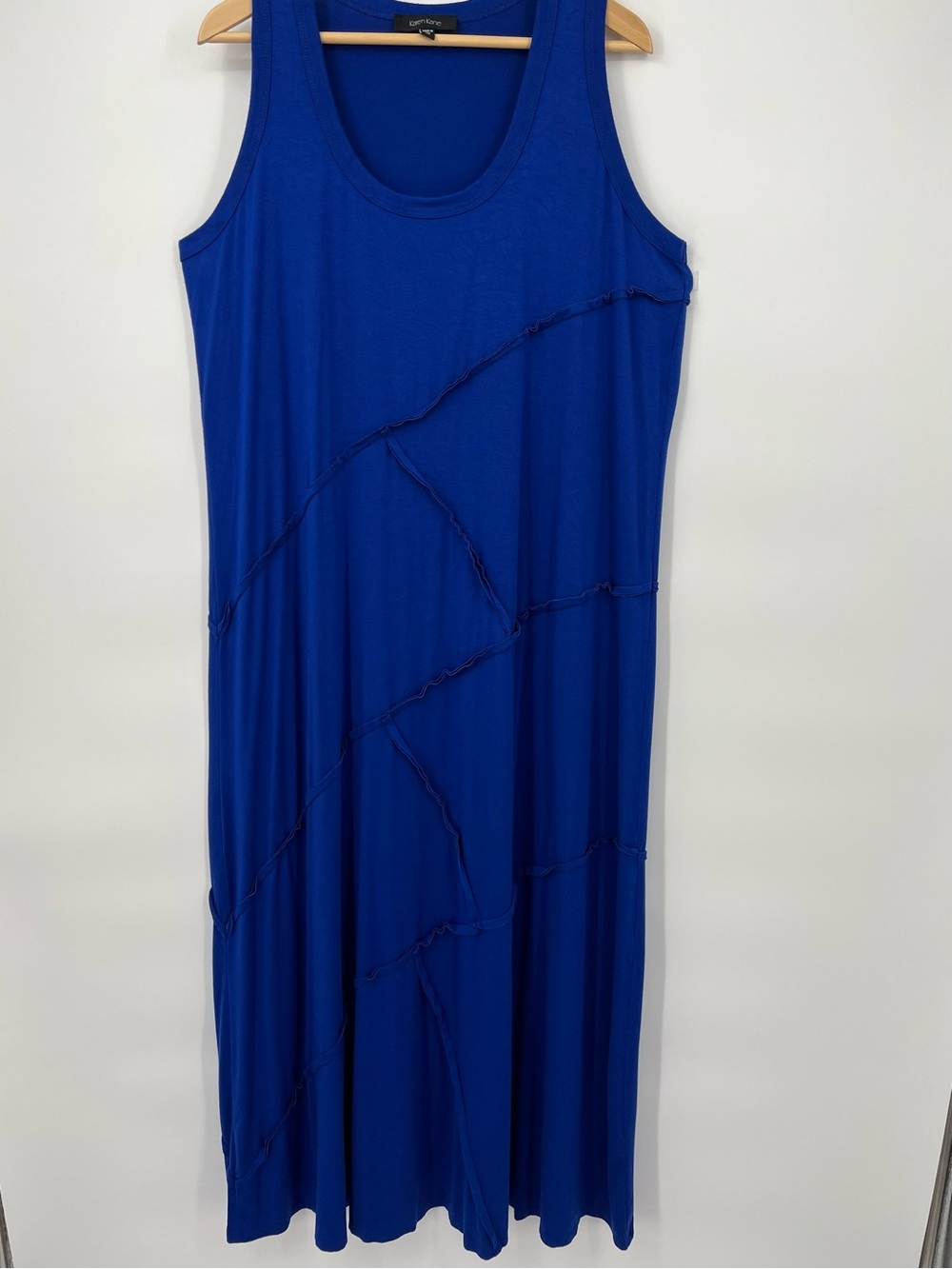 Karen Kane Royal Blue Sleeveless Maxi Dress